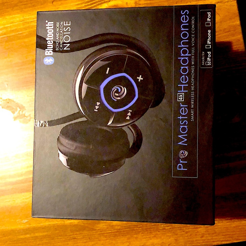 Pro Master Over the Ear Bluetooth Headphones